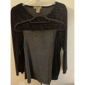 Notations Women's XL Black Long Sleeve top
INC pants size XL with stretch